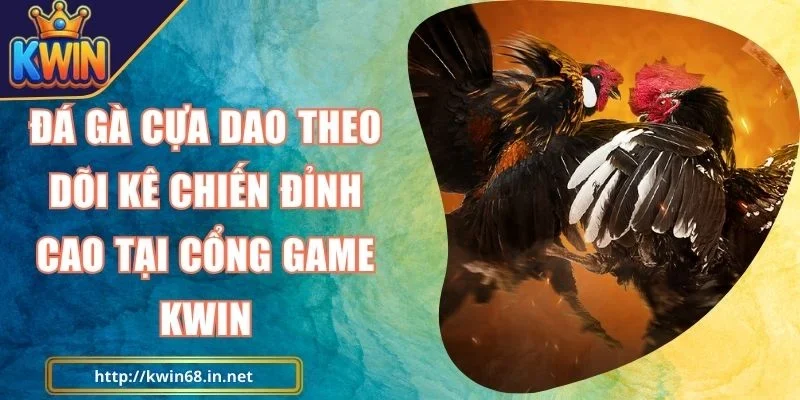 Đá Gà Cựa Dao Kwin