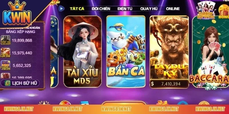 Sức hút của trò chơi bắn cá Kwin